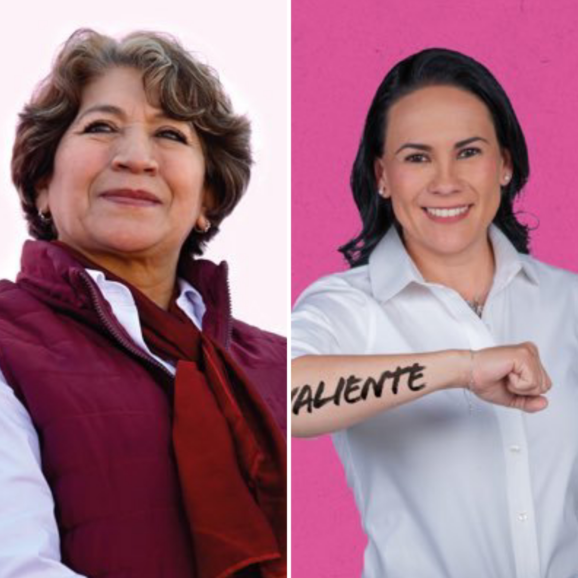 IEEM da fechas para debates entre Delfina Gómez y Ale del Moral #regionmx