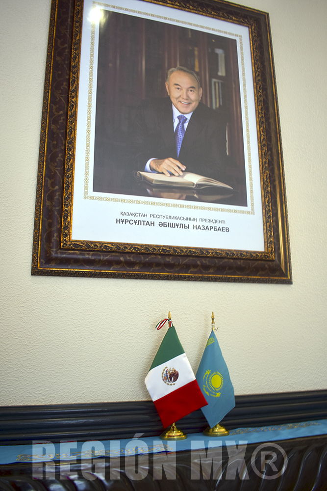 Recepción en la Embajada de Kazajstán con motivo de la independencia que lograron un 16 de diciembre de 1991 #regionmx