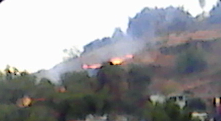 Se registra quema de pastizales en Madín - Nuevo Bellavista #regionmx