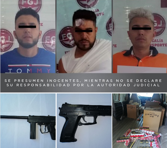 Tres detenidos por presunto robo de mercancía en Lomas Lindas #regionmx