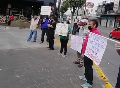 Protestan vecinos por clientes abusivos de La Esperanza en Atizapán de Zaragoza #regionmx