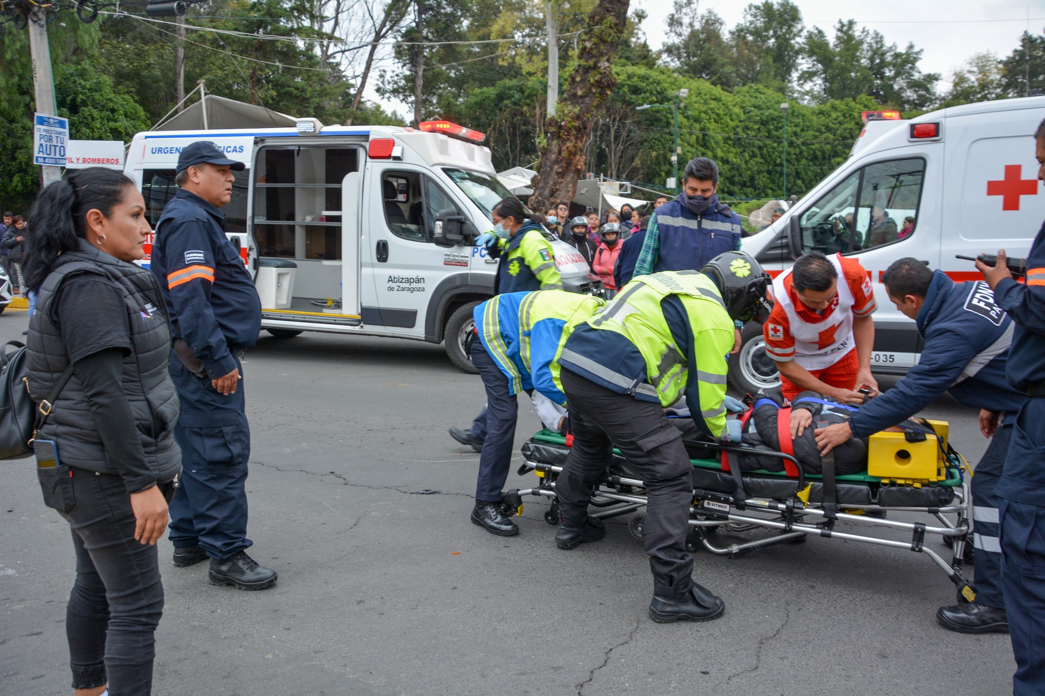 Accidente en el centro de Atizapán deja heridos #regionmx