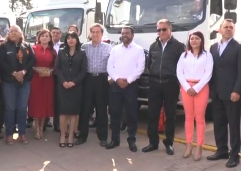 Con 40 nuevos camiones recolectores Coacalco embellecerá sus calles y erradicará a las carretas #regionmx