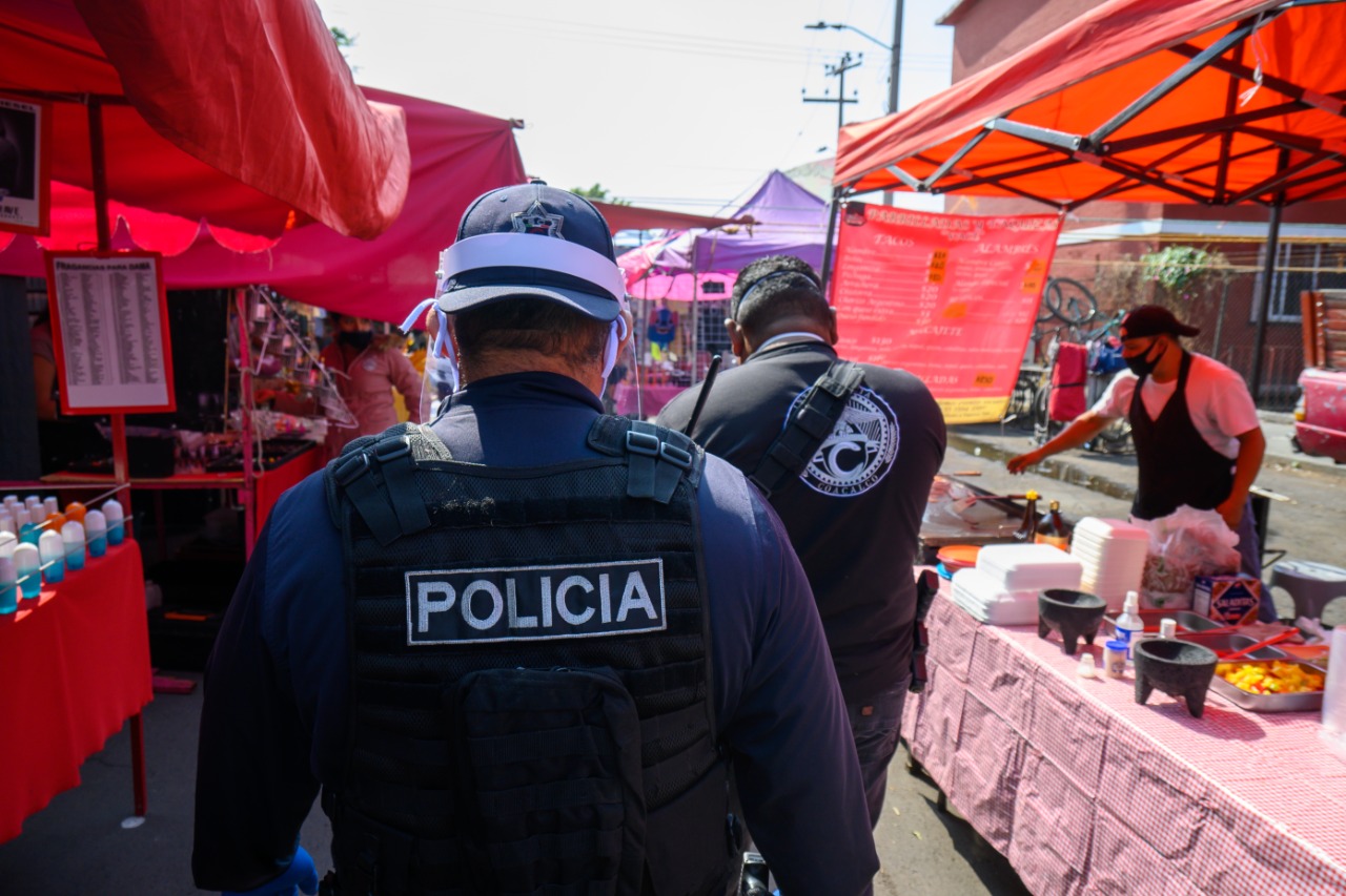 Policía y Guardia Nacional realizan operativos en comercios de Coacalco #regionmx