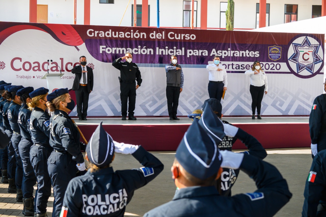 Se incorporan 62 elementos a la policía de Coacalco #regionmx