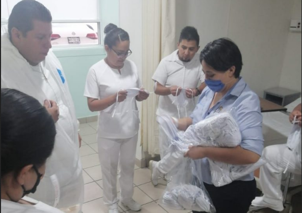 Coacalco dona caretas y cubrebocas a clínica del IMSS 98 #regionmx