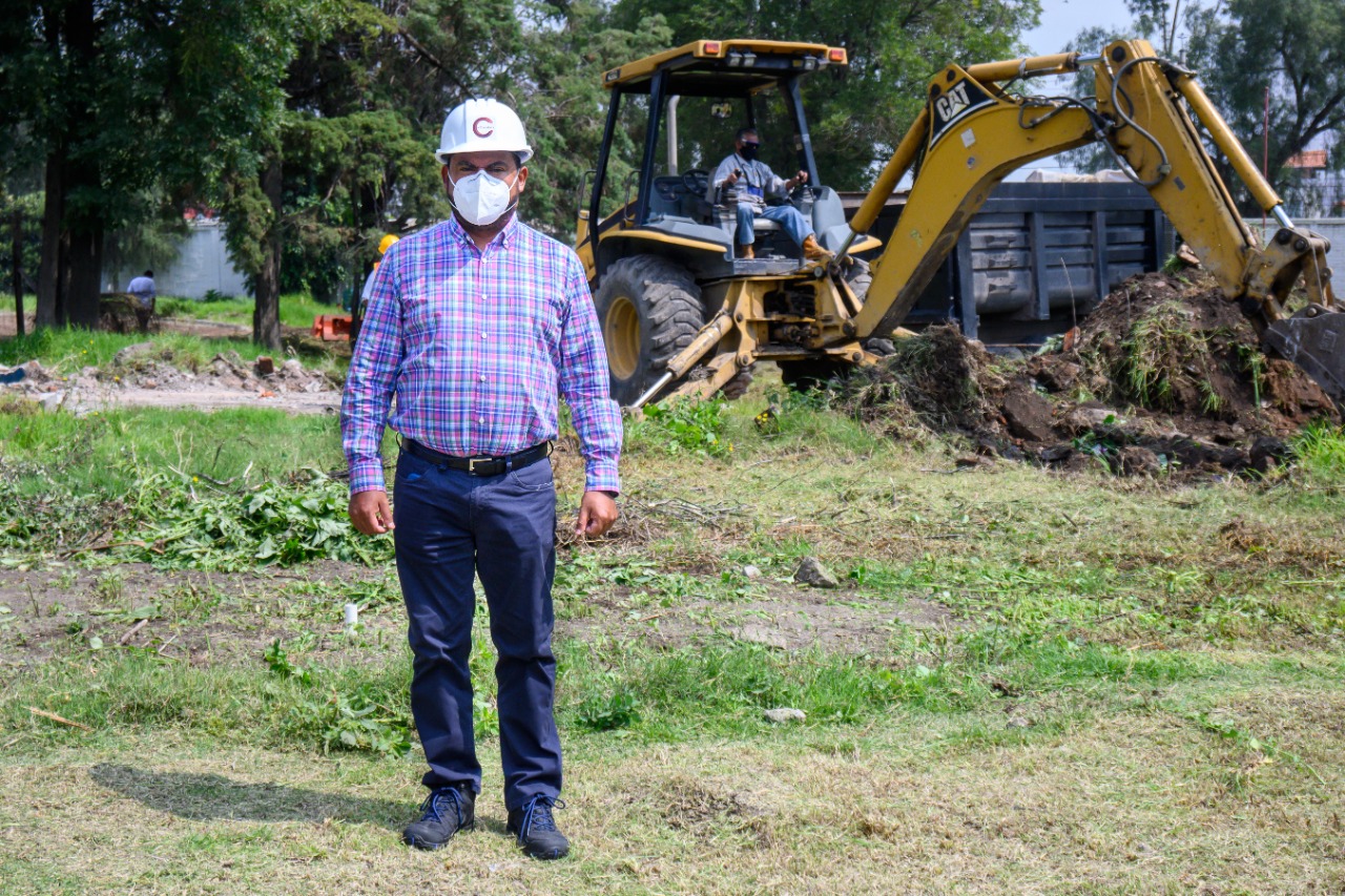 Darwin Eslava presenta Plan de Reconstrucción del Deportivo Villa de las Flores #regionmx