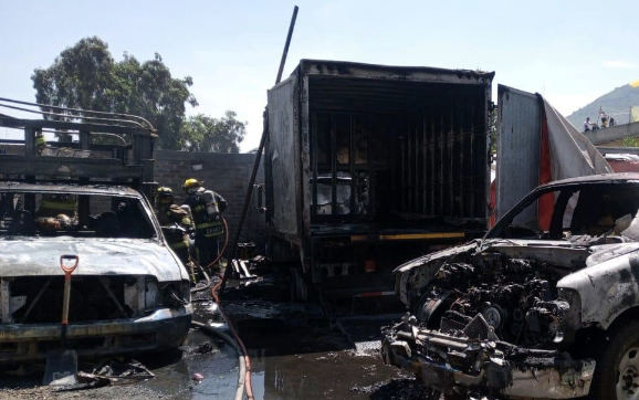 Fábrica sufrió incendio en Coacalco #regionmx