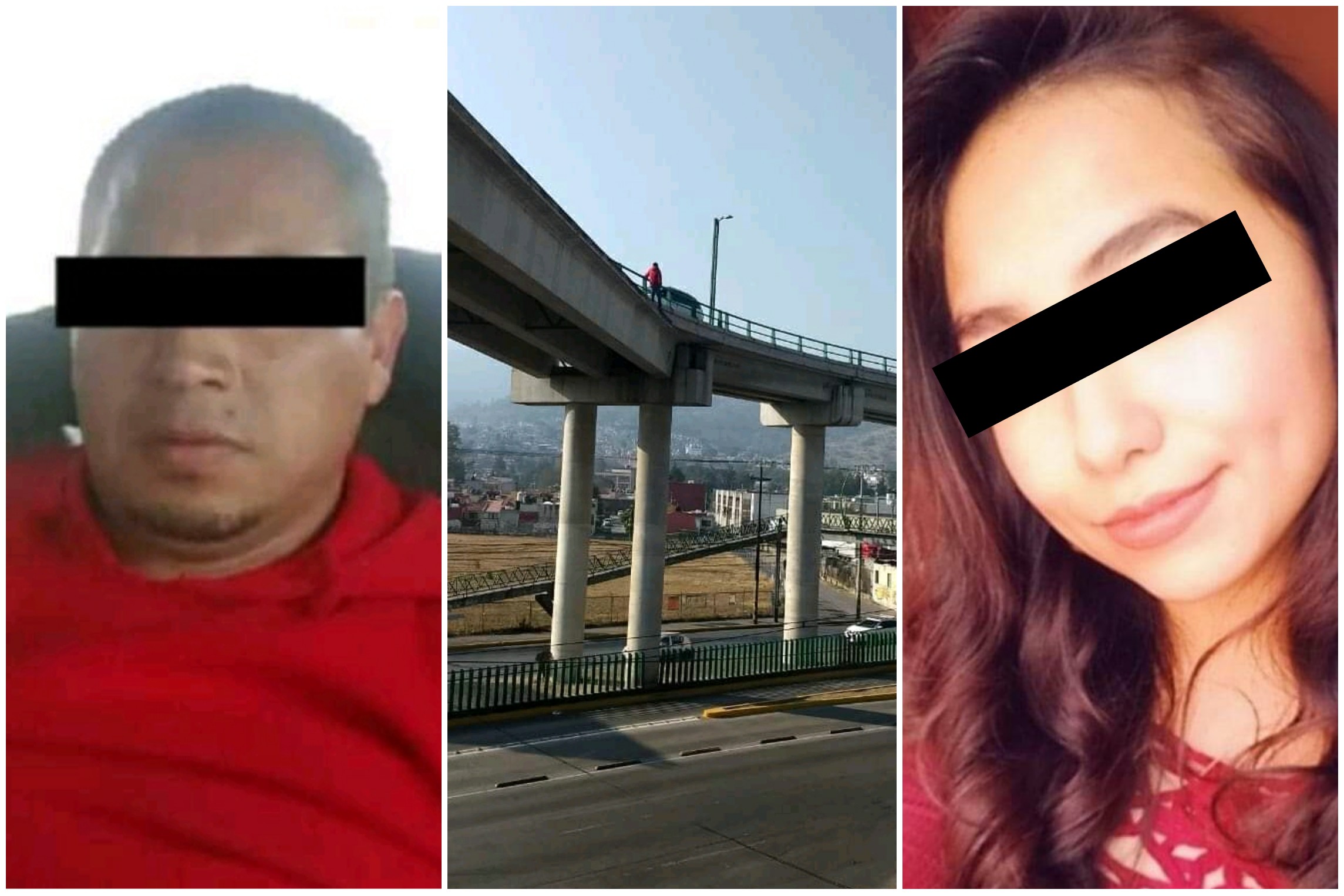 Sujeto intenta aventarse de puente, confiesa asesinato de joven en Coacalco #regionmx