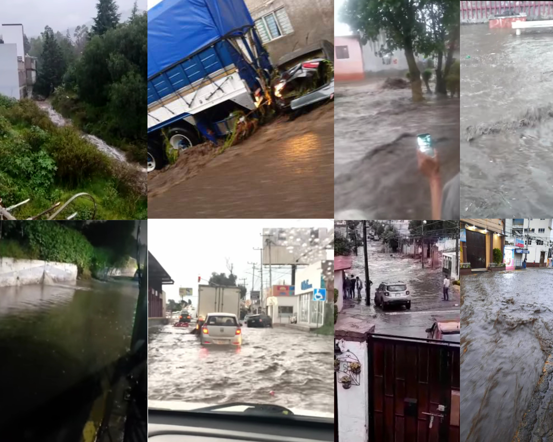 Se inundan varios puntos de Coacalco tras intensa lluvia #regionmx 
