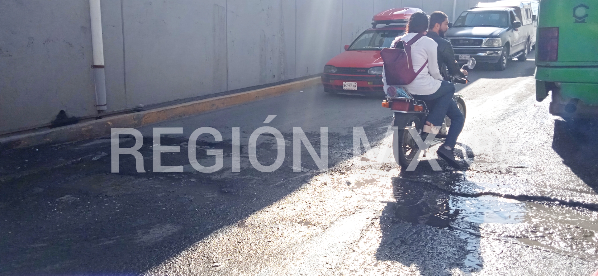 Puente de calzada de Guadalupe, un peligro vehicular #regionmx 