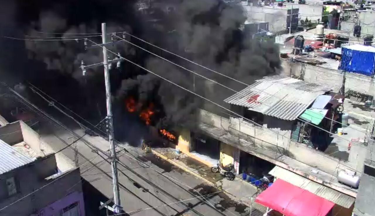 Muere mujer durante incendio en Ecatepec #regionmx
