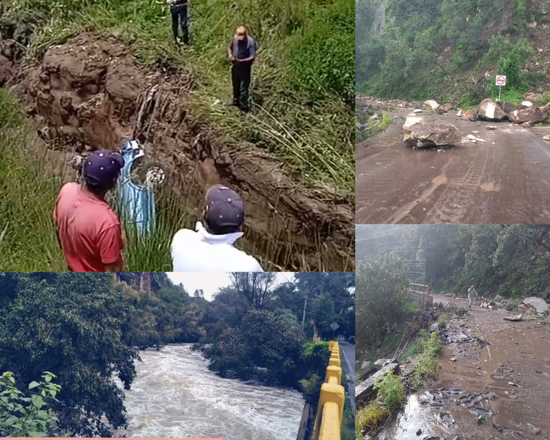 Una persona muerta y afectaciones por fuertes lluvias en Temascalcingo #regionmx