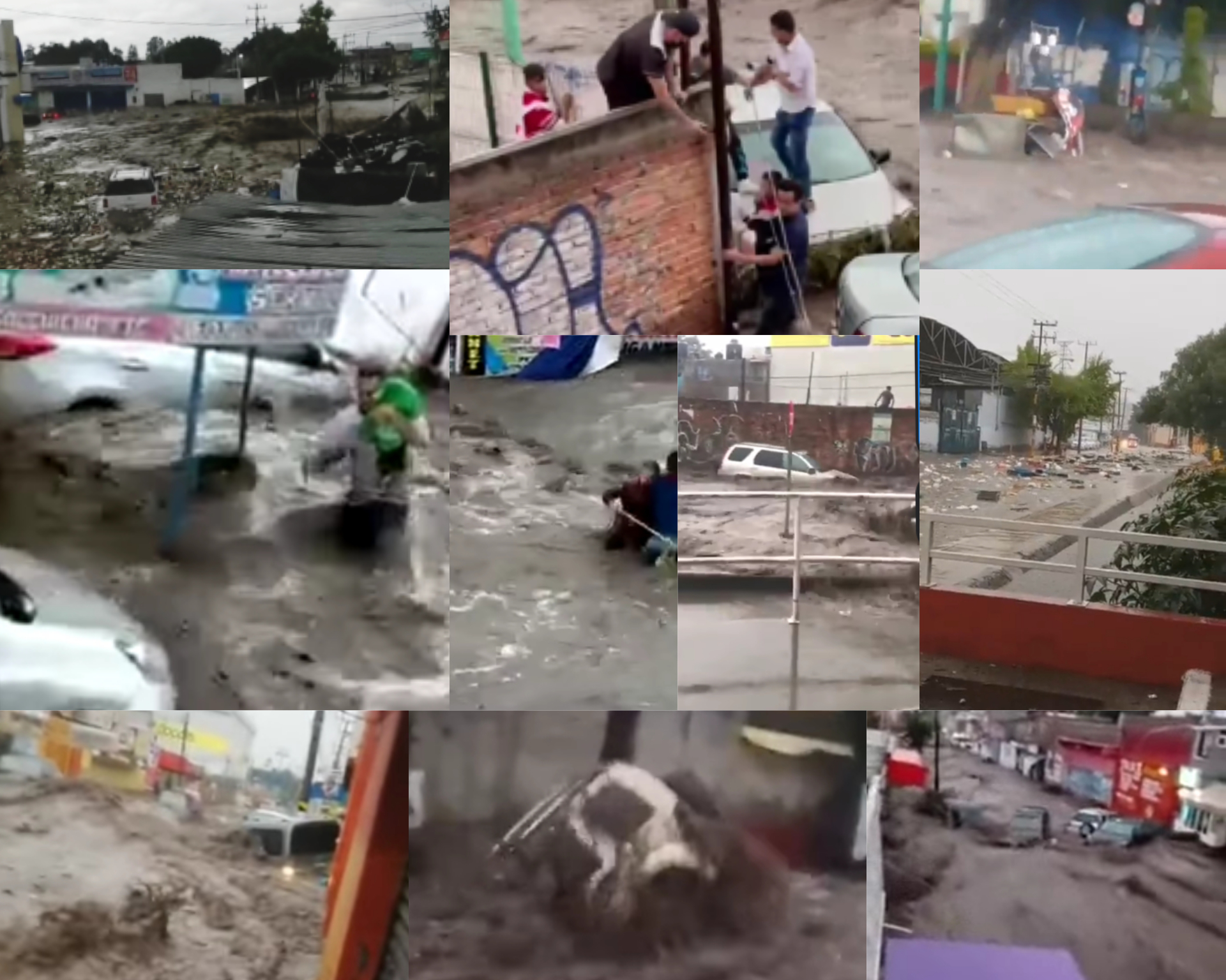 Dos muertos y daños incalculables por inundaciones en Ecatepec, Nezahualcóyotl y Tultitlán #regionmx