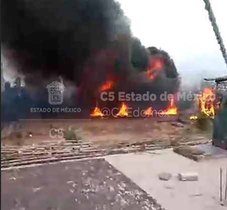 Se incendia predio en Tezoyuca #regionmx