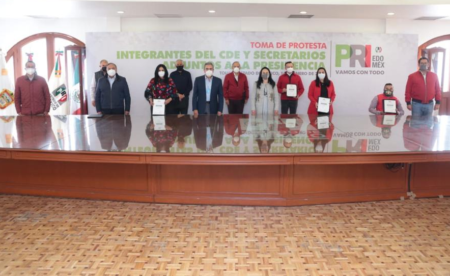 PRI EdoMéx realiza nuevos nombramientos de estructura rumbo a las elecciones del 2021 #regionmx