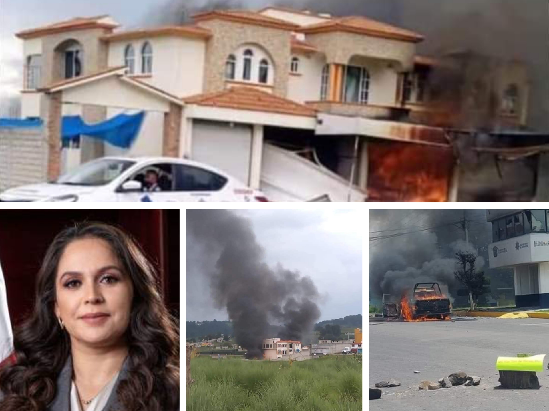 Habitantes de San José del Rincón incendian casa de la presidente municipal y patrullas #regionmx