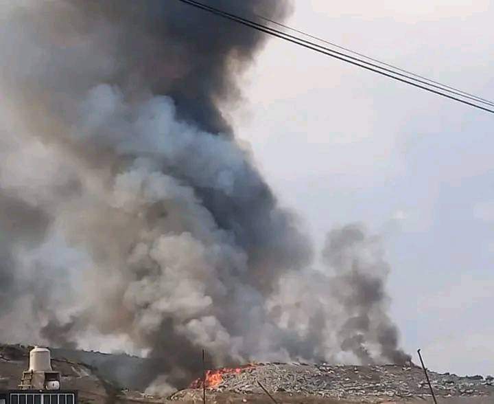 Arde enorme basurero clandestino en límites de Tepotzotlán y Teoloyucan #regionmx