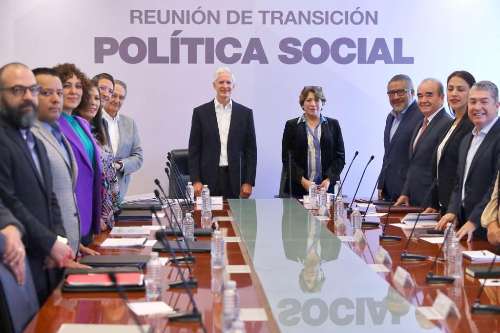 Delfina Gómez revisa la política social del EdoMéx en sexta reunión de transición #regionmx