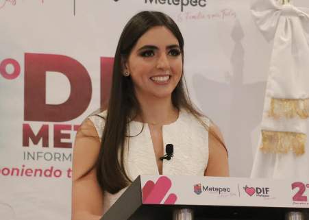 Hija de alcaldesa de Metepec ha ganado más de 1 millón de pesos por puesto honorífico en el DIF municipal #regionmx