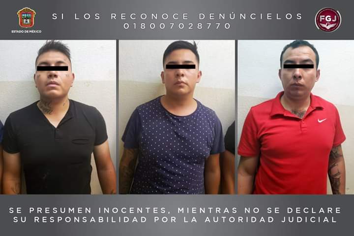Los detienen por presunto robo con violencia a transeúntes en Alce Blanco Naucalpan #regionmx