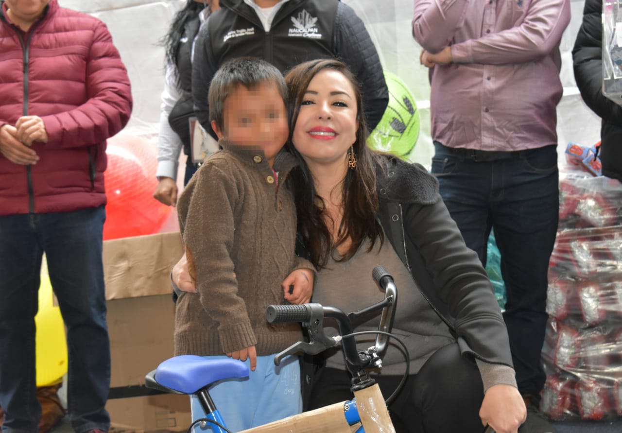 Niños de San Francisco Chimalpa reciben bicicletas #regionmx