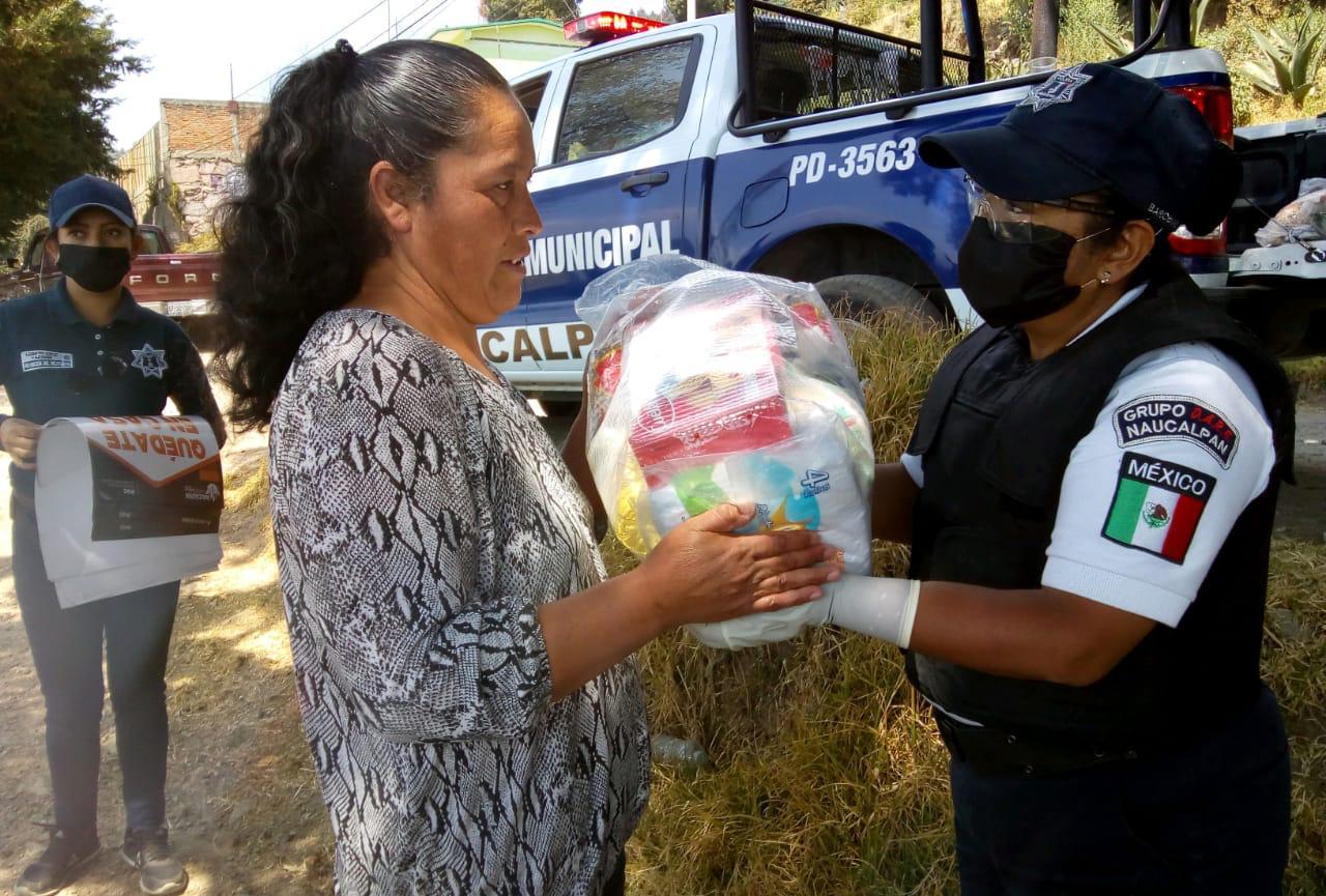 Más de mil personas en Naucalpan han recibido canastas alimentarias como apoyo durante contingencia por COVID-19 #regionmx