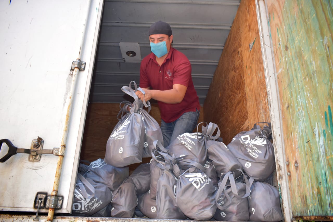 DIF Naucalpan entrega canastas alimentarias y apoyos a Casa Hogar Marillac #regionmx