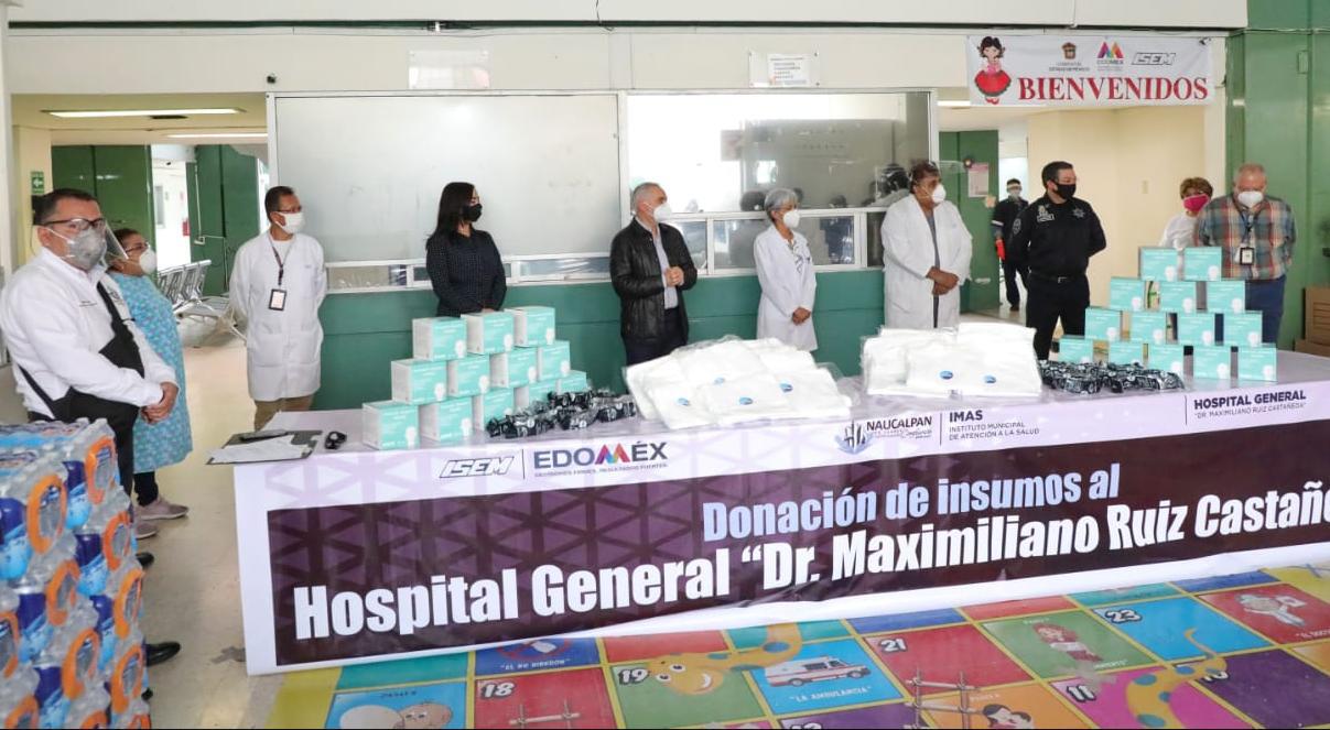 Paty Durán entrega equipo e insumos médicos a hospital del ISEM #regionmx