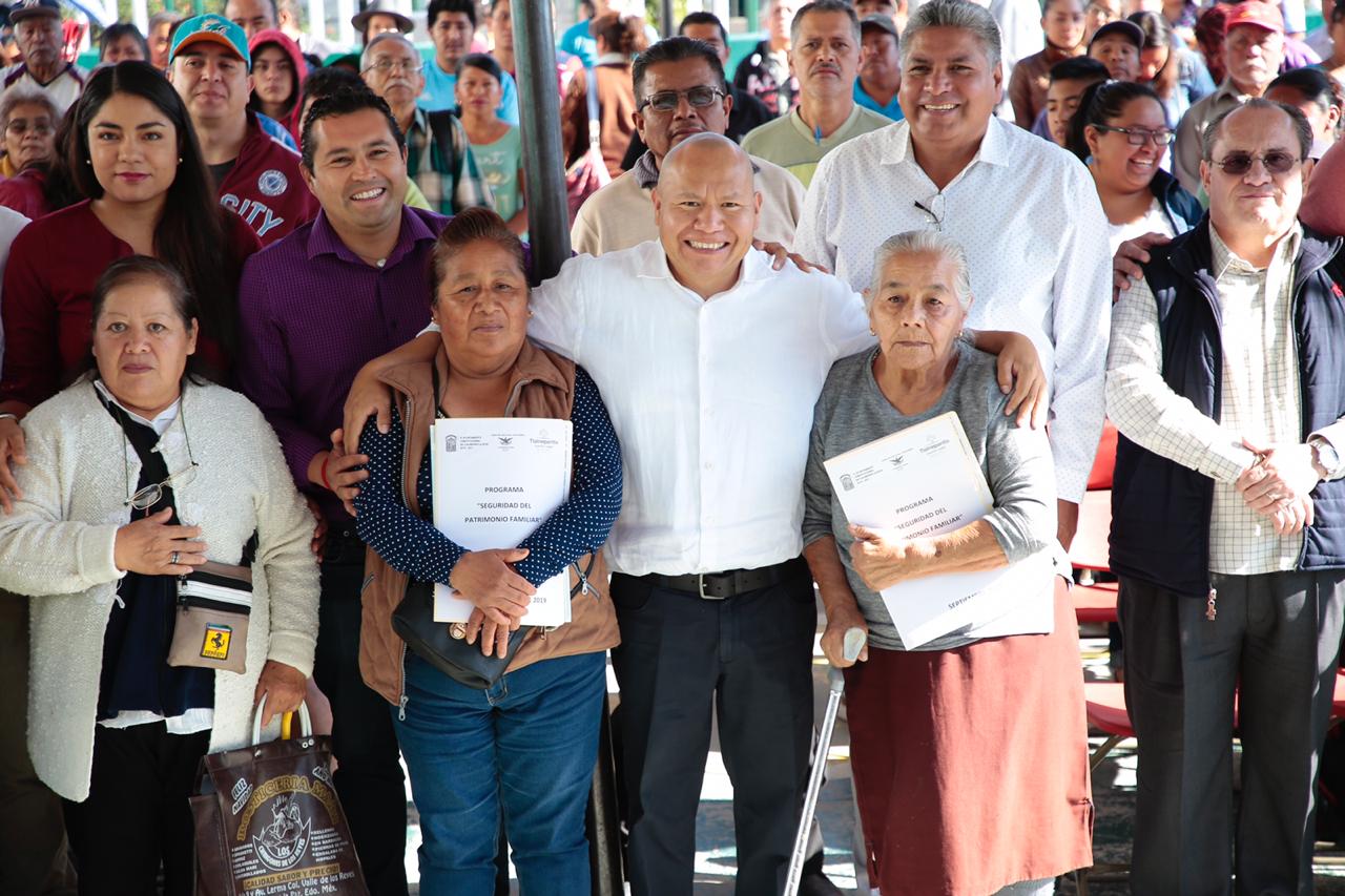 Cinco mil familias de Tlalnepantla reciben apoyo para regularizar su propiedad #regionmx