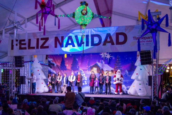 Enciende Raciel Pérez Cruz árbol monumental e inaugura villa navideña #regionmx