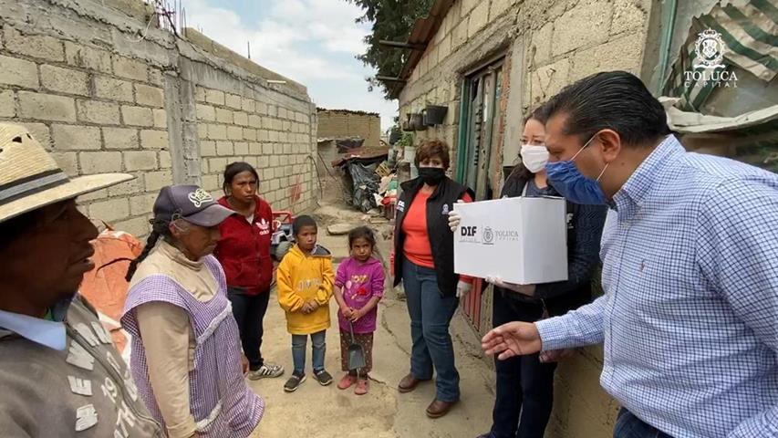 Continúa Juan Rodolfo con entrega de despensas a familias vulnerables para hacer frente a contingencia #regionmx