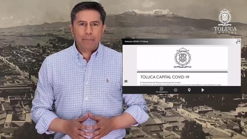 Toluca presenta App para pre diagnósticos de coronavirus #regionmx
