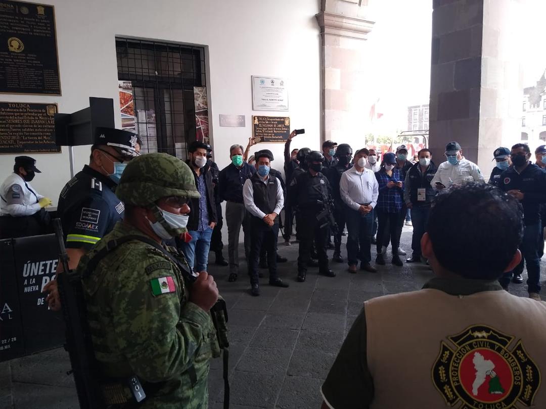 Inician en Toluca operativo para cerrar negocios con actividad no esencial #regionmx