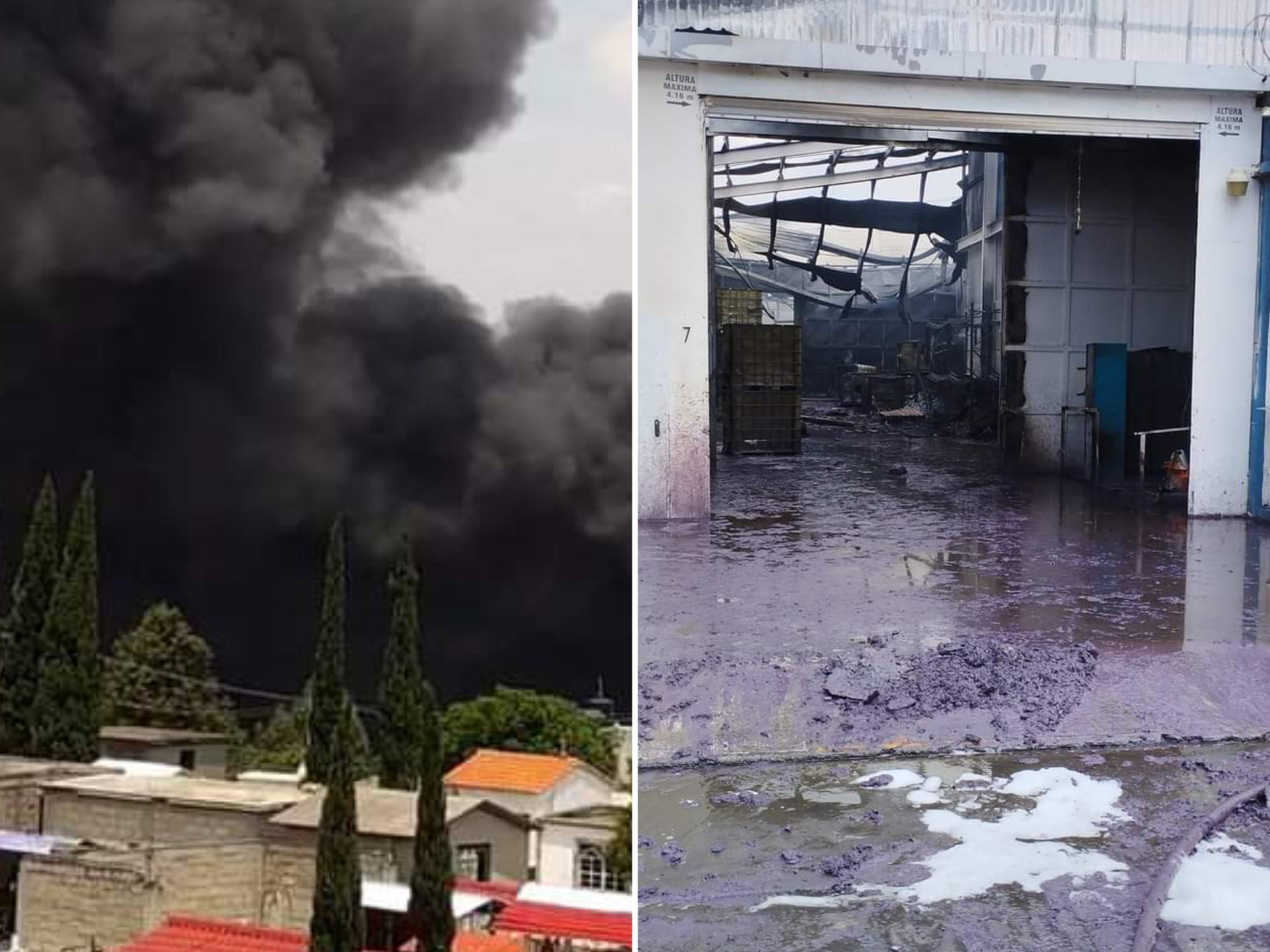 Se incendia empresa de cosméticos en Tultitlán #regionmx 