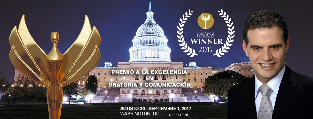 Ignacio de Moya gana el premio Napolitan Victory Award 2017 #regionmx
