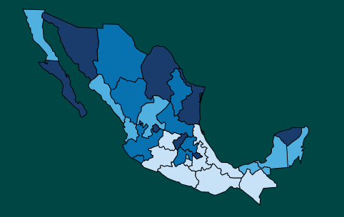 Bajan delitos comunes en México pero aumentan los del crimen organizado ¿Cuál es el estado más seguro y el más violento de México?  #regionmx