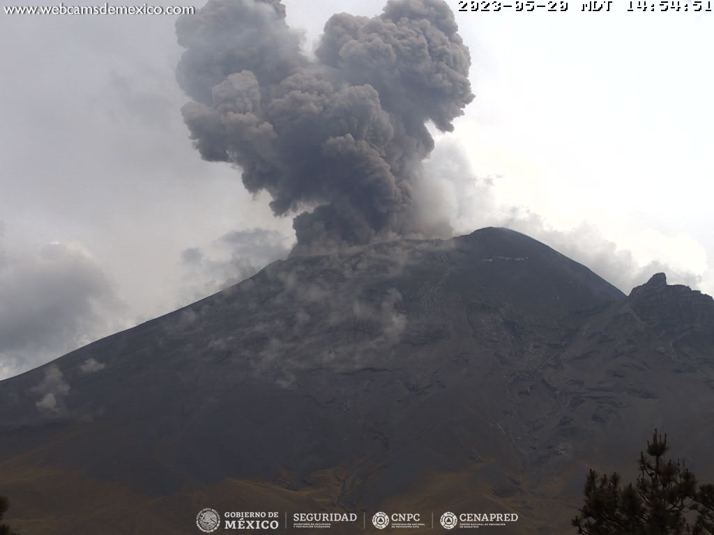 Semáforo de Alerta Volcánica del Popocatépetl cambia a Amarillo Fase 3 #regionmx