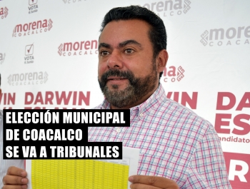 Elección por la presidencia municipal de Coacalco se va al Tribunal Electoral