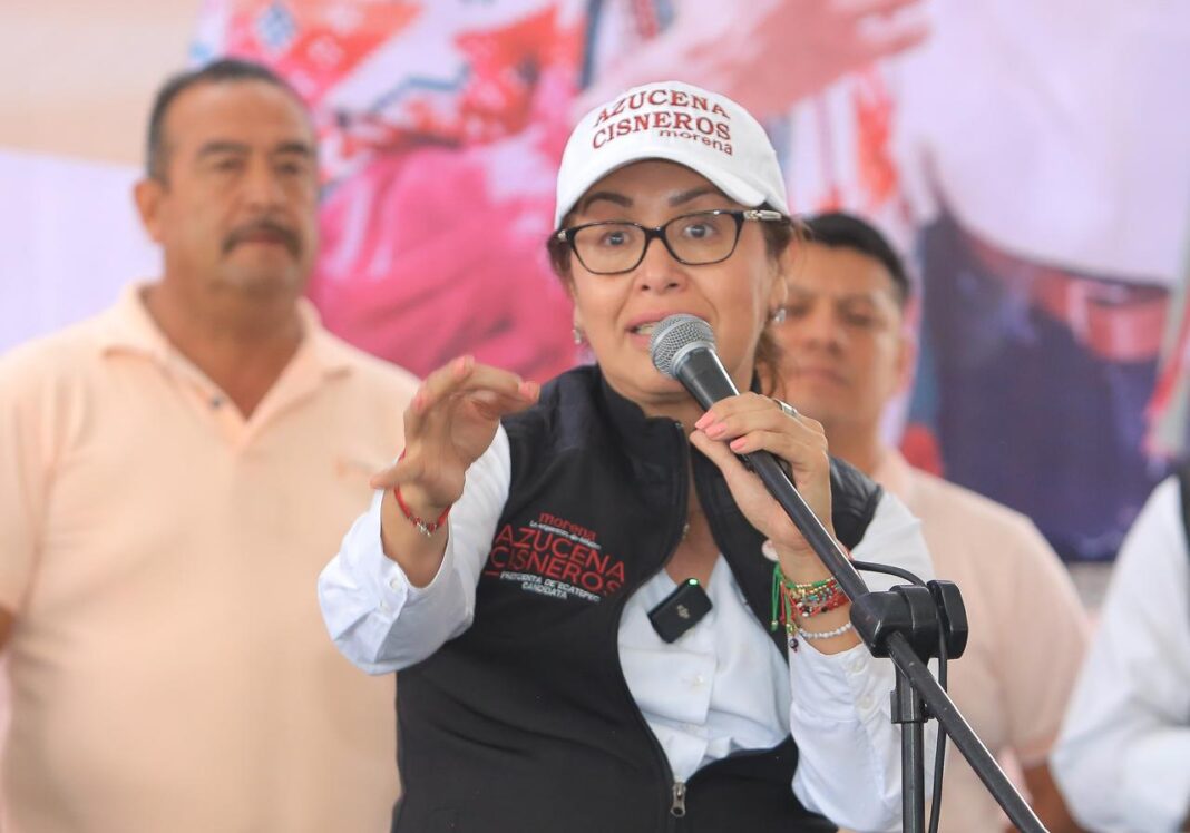 Azucena Cisneros se compromete a auditar a SAPASE #regionmx