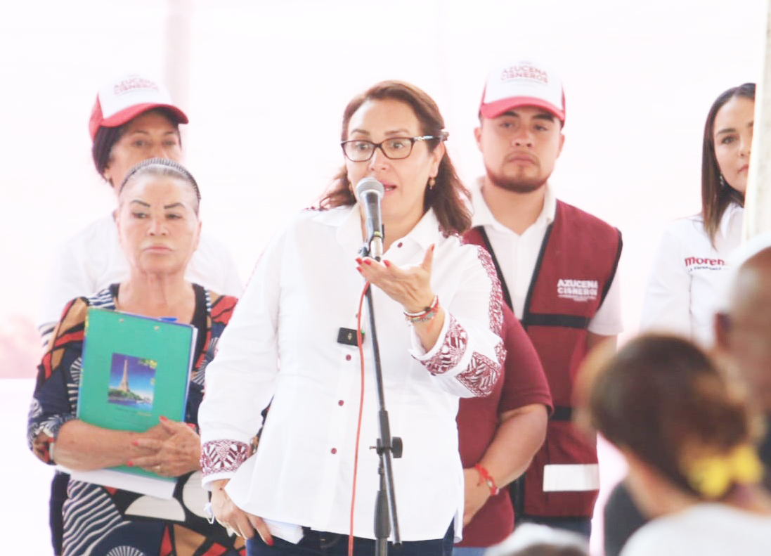 Azucena Cisneros anuncia la instalación de 50 mil sistemas de captación de agua en Ecatepec #regionmx