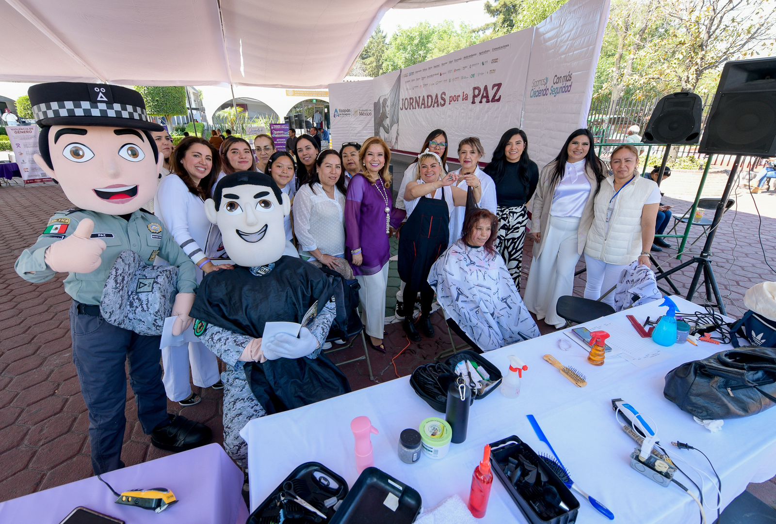 Paatricia Arévalo encabeza jornada de la paz #regionmx