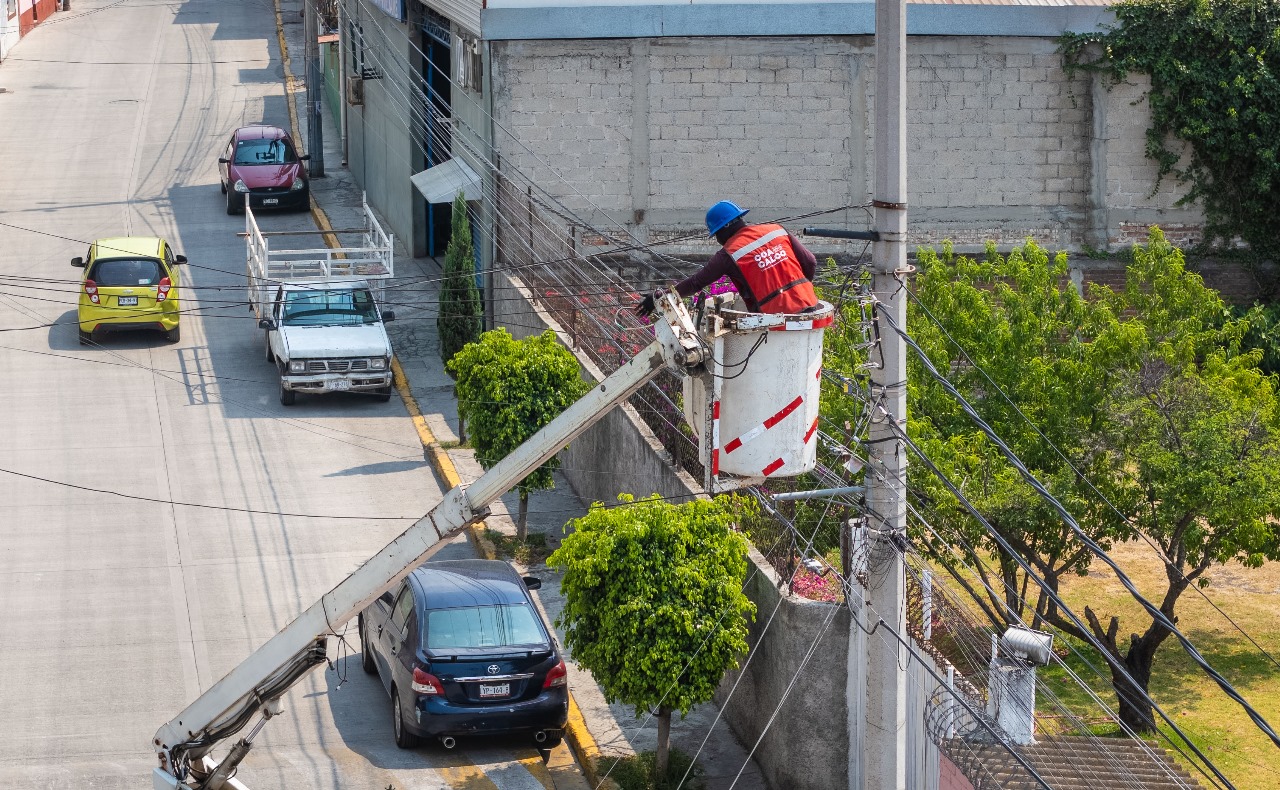 Sustituyen lámparas con tecnología LED y GPS en Coacalco #regionmx 