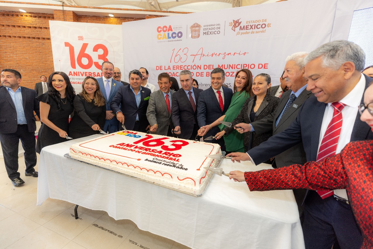 Coacalco celebra 163 años de progreso y unidad #regionmx