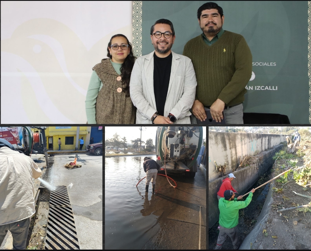 Gobierno de Cuautitlán Izcalli continúa trabajos en vísperas de la temporada de lluvias #regionmx