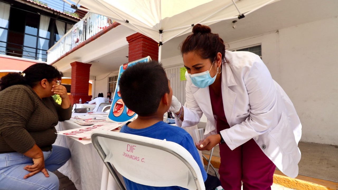 Servicios gratuitos de las Jornadas de Salud del DIF benefician a más de 300 personas #regionmx