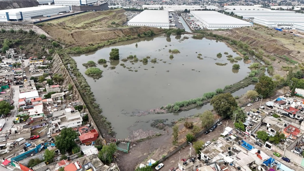 Distribuyen Operagua, SAPASA y CAEM tareas de contención en la Presa El Ángulo #regionmx