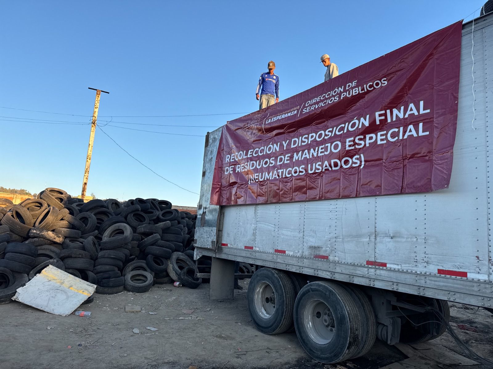 Retiran cerca de 12 toneladas de llantas de las calles de Naucalpan #regionmx