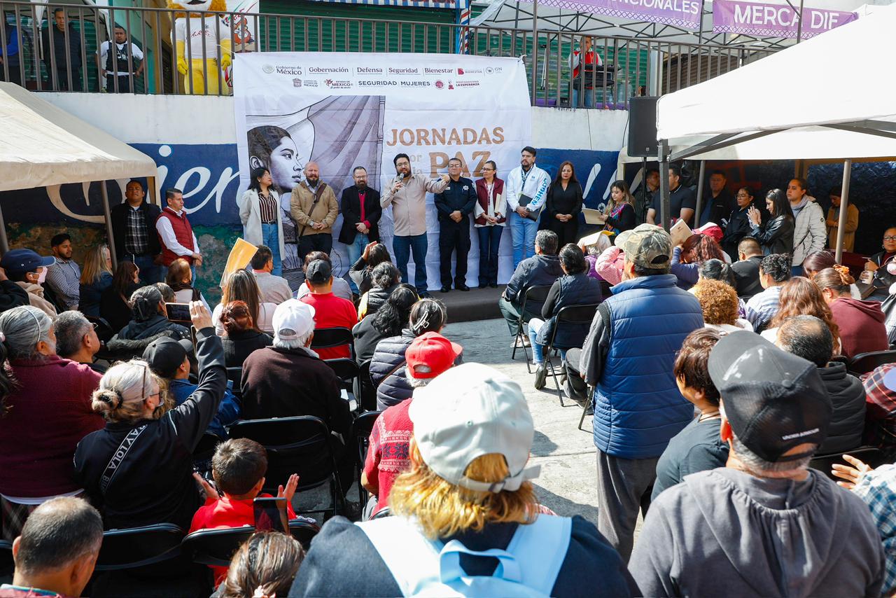 Jornada por la Paz llega a la colonia Capulín Soledad #regionmx