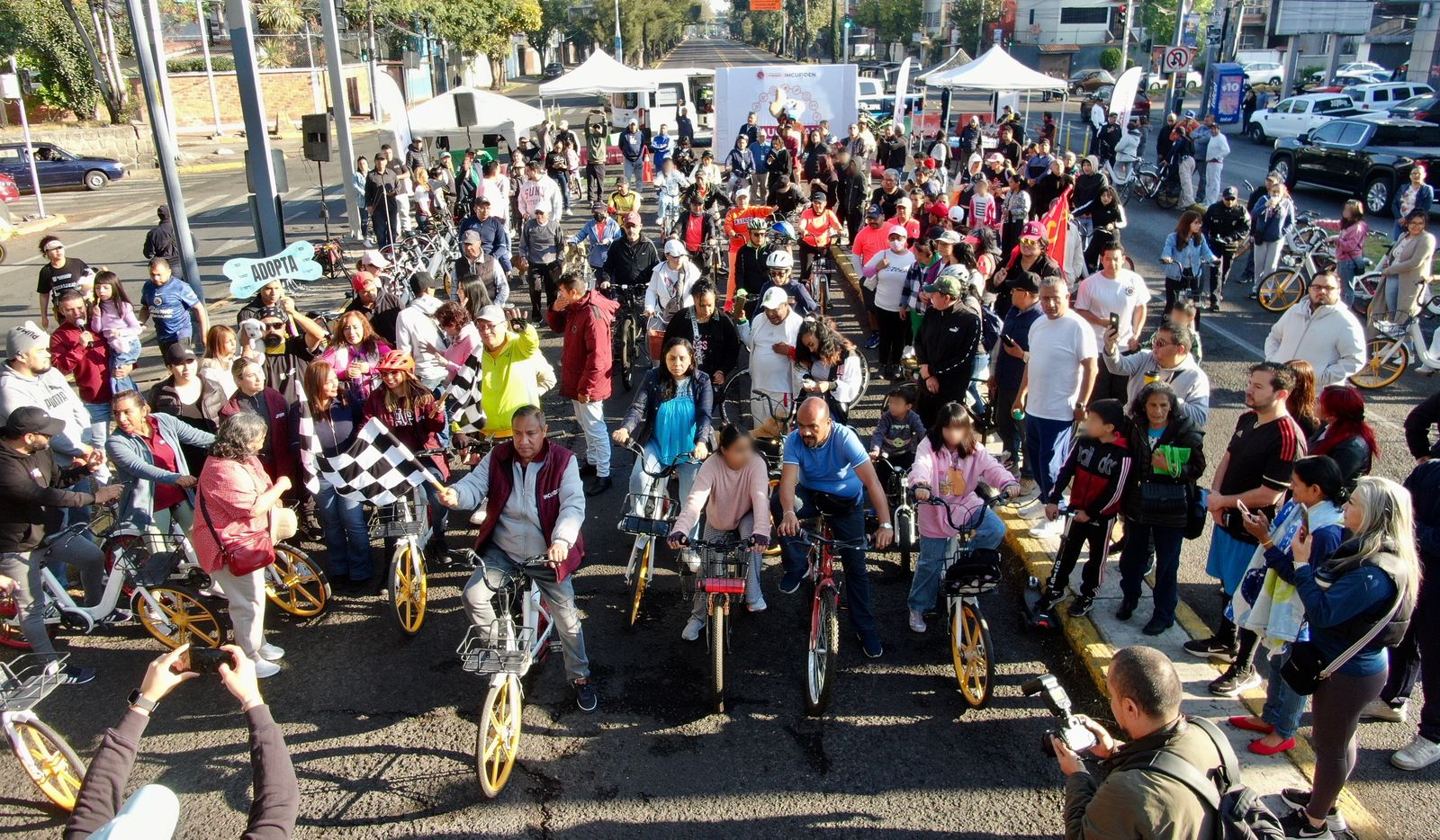 Se reactiva el paseo ciclista dominical en Gustavo Baz #regionmx